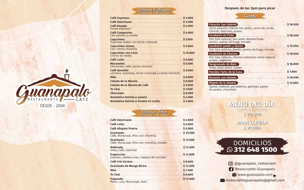 Carta menu Guanapalo.cdr